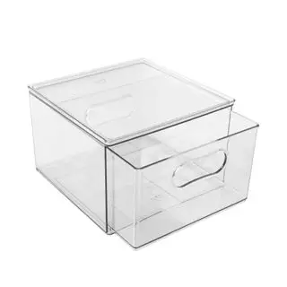 Priehľadný úložný box