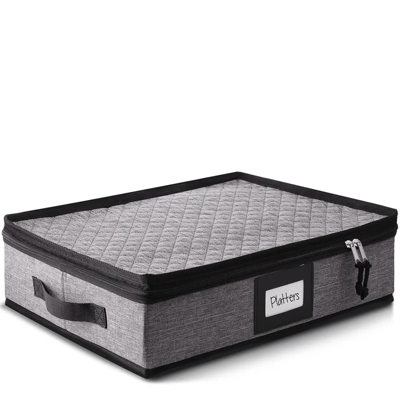 Forberedelser & Nyt Hard Shell Fine China Platter Storage Case & Anmeldelser | Wayfair' loading='lazy' title=