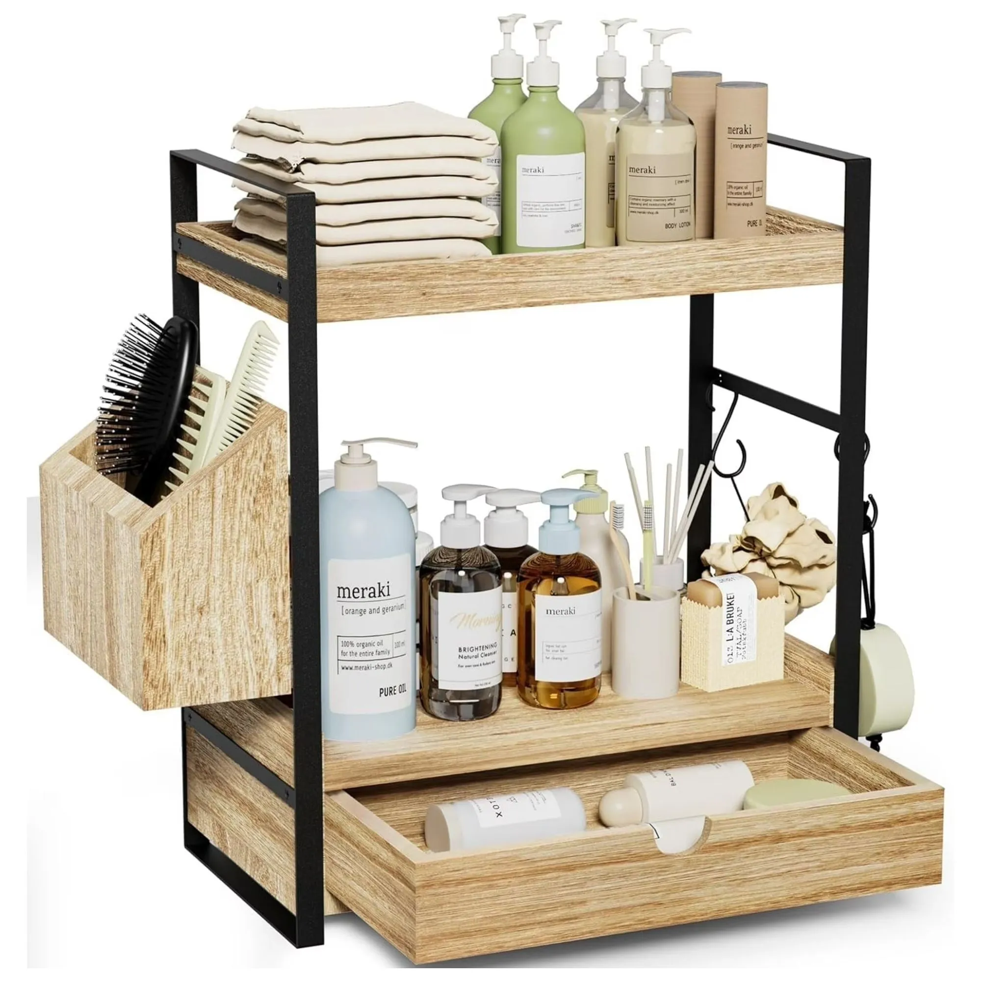 Gijjgole 2-tiers tæller til badeværelset' loading='lazy' title=