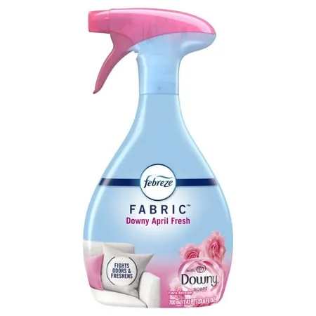 Febreze Stoffspray, Lufterfrischer, geruchsbekämpfender Stoffauffrischer, flauschiger Aprilfrischer, 23,6 Fl Oz' loading='lazy' title=