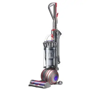 Um aspirador vertical Dyson Ball Animal 3 contra um fundo branco