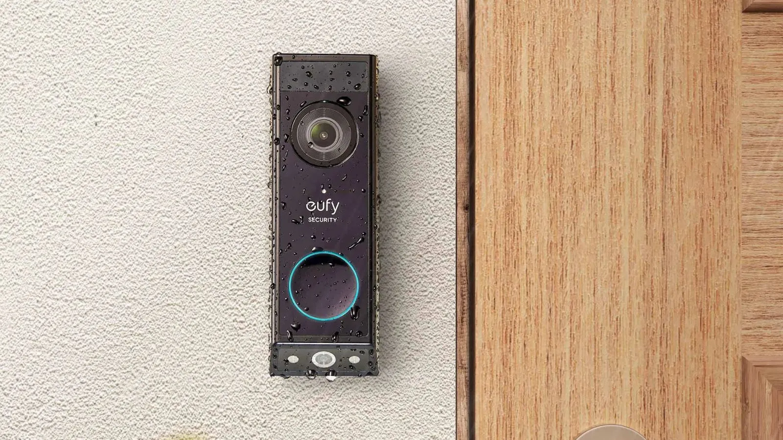 렌더링된 벽돌의 eufy E340 비디오 초인종' loading='lazy' title=