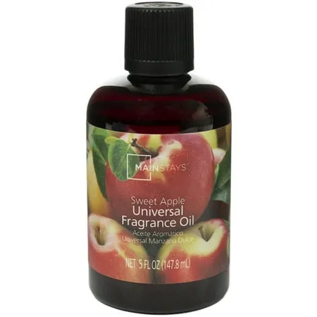 Mainstays Aceite de fragancia universal Manzana dulce 5 onzas líquidas para uso con difusores de aceite de fragancia Calentadores de fragancia popurrí y difusores de fragancia absorbentes' loading='lazy' title=