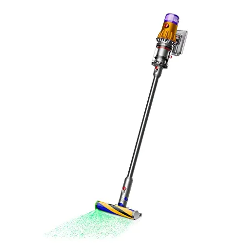 Dyson V12 wykryć szczupły pochodzenie bezkretny odkurzacz żółty/żelazny duży' loading='lazy' title=