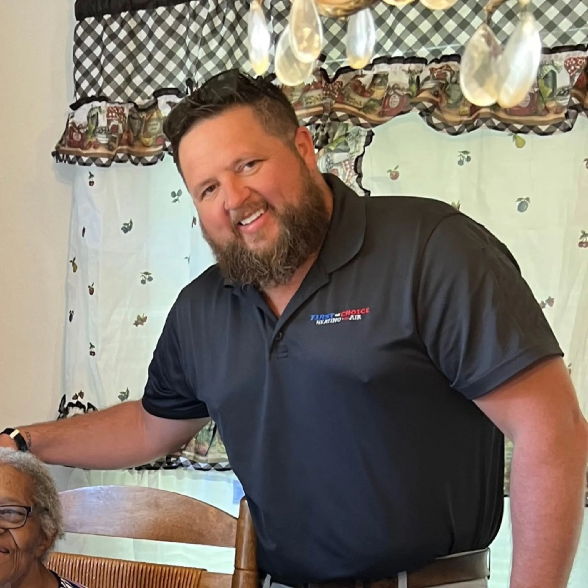 Hlava Kevina Goudea.' loading='lazy' title=