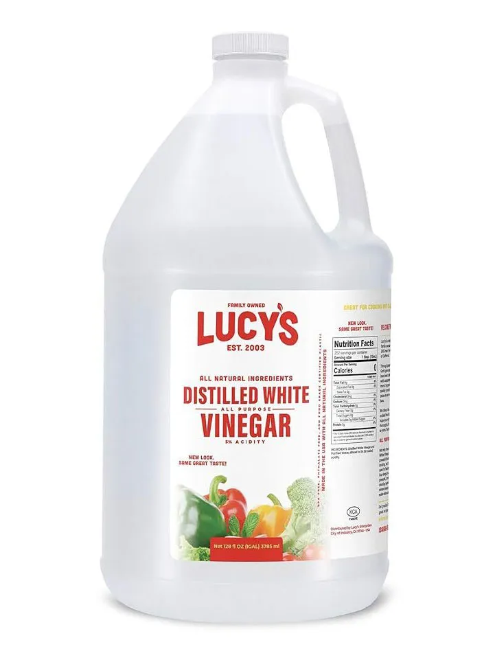Vinaigre blanc distillé naturel appartenant à la famille Amazon Lucy, 1 gallon' loading='lazy' title=