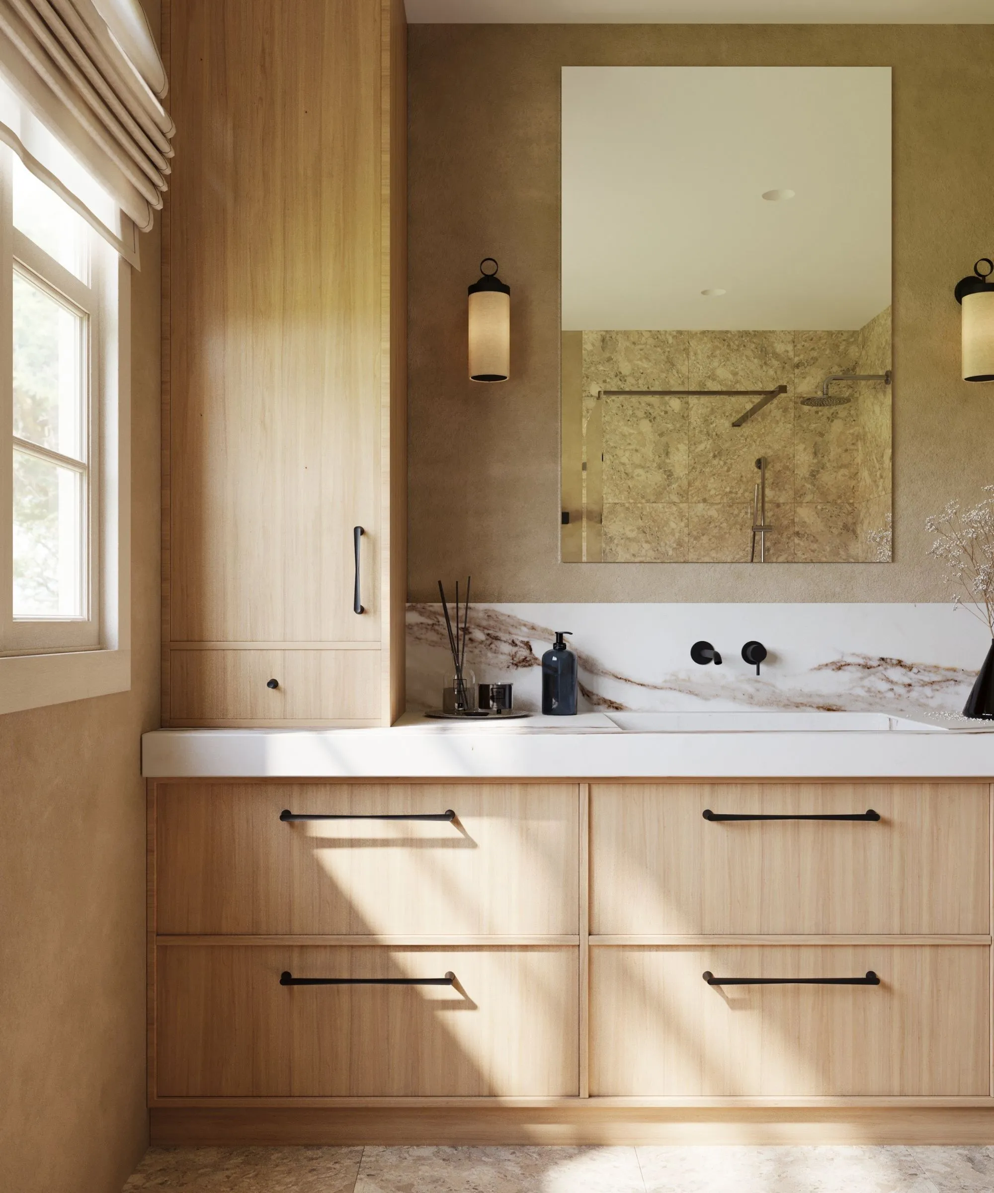 Dřevěná koupelna s úložným prostorem' loading='lazy' title=