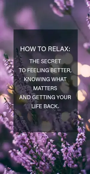 How to Relax