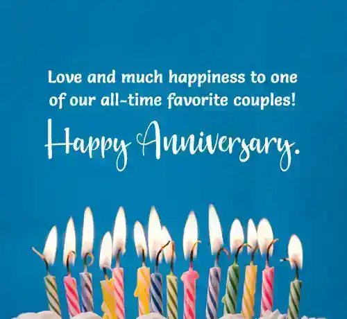 Anniversary Cake Messages for a Couple
