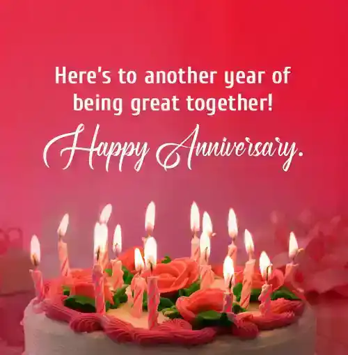 Anniversary Cake Message for a Couple