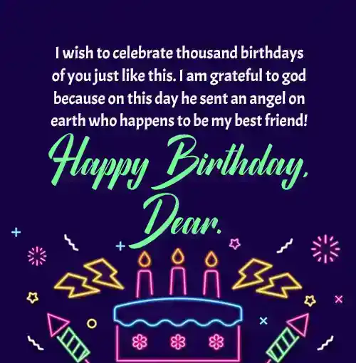 heart touching birthday messages for best friend