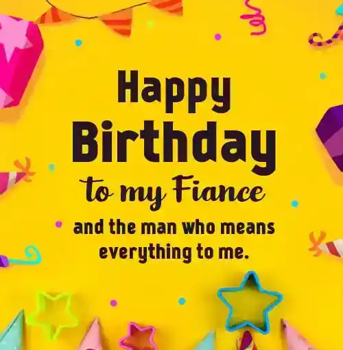 birthday wishes for fiance male