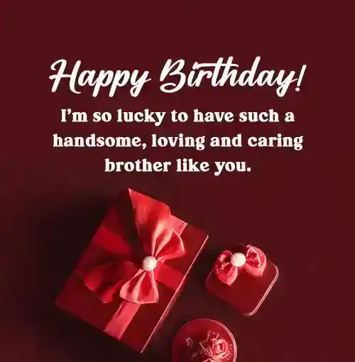 short birthday wishes for brother