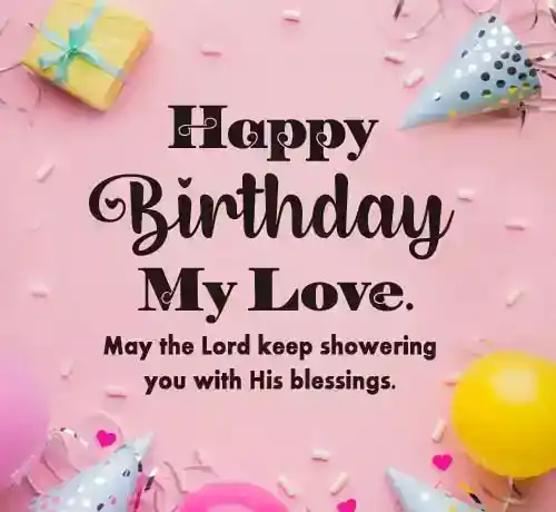 birthday prayer for love