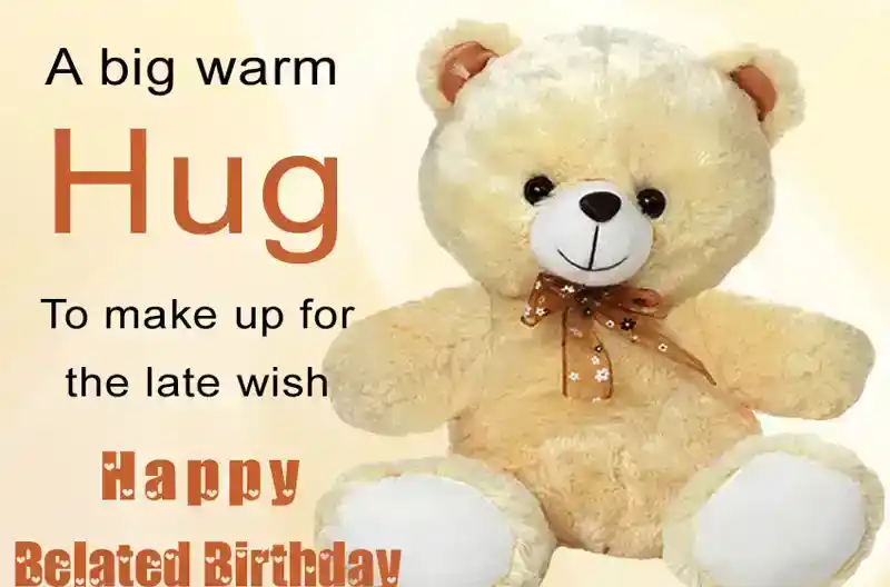 belated birthday messages cards