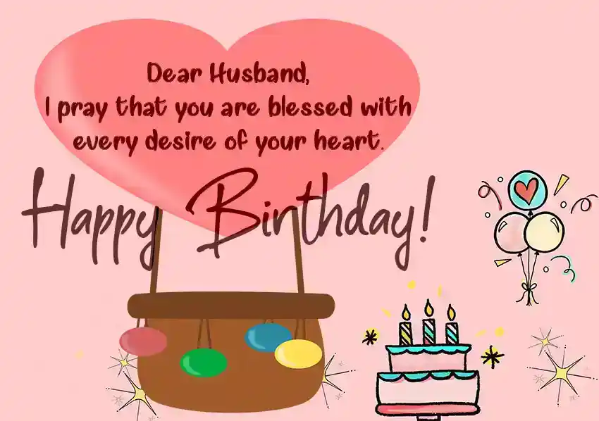 Birthday Prayers for Husband