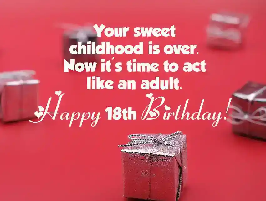 Best 18th Birthday Wishes