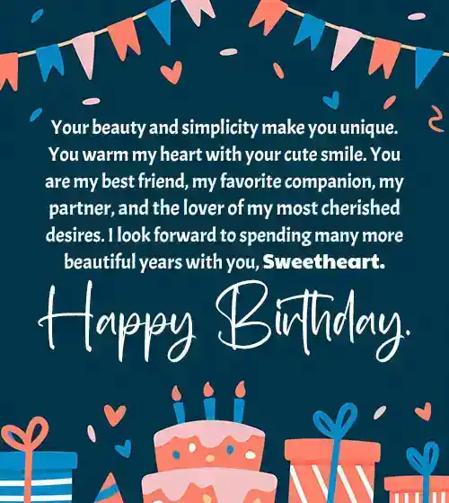 Long Birthday Messages for Girlfriend