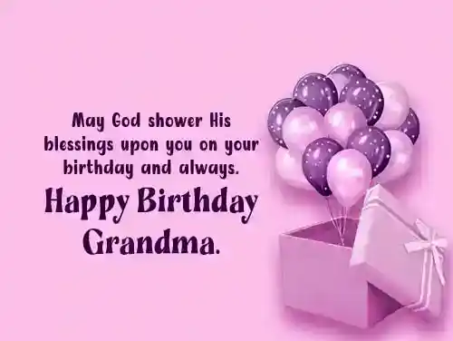 Religious Birthday Wishes for Grandmother