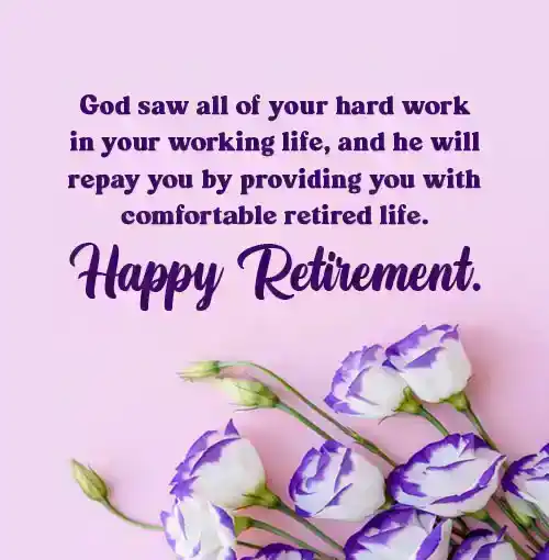retirement wishes to boss