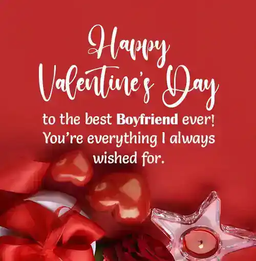 valentine message for boyfriend