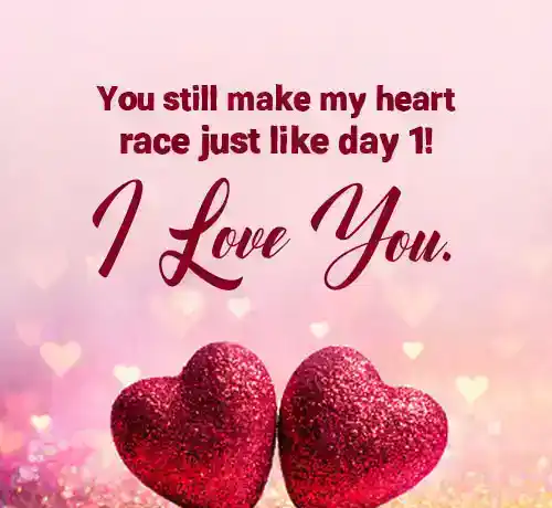 romantic love messages for him