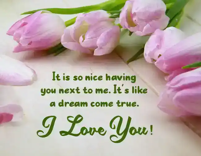 sweet message for boyfriend