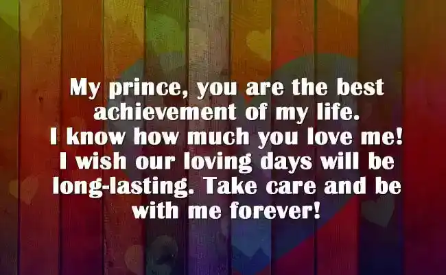 romantic take care message boyfriend