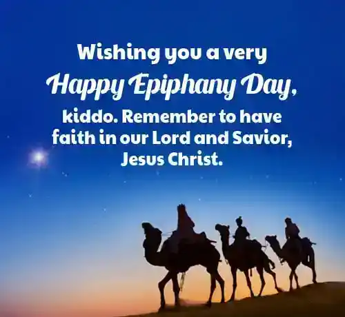 Epiphany Greetings For Kids