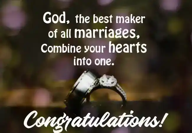 Christian Wedding Congratulations Quotes