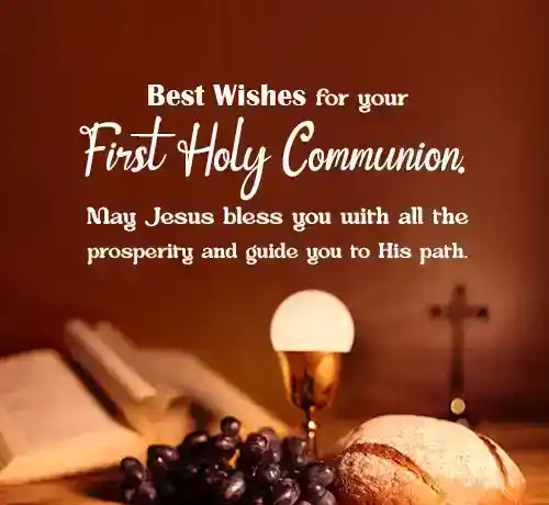 first communion wishes