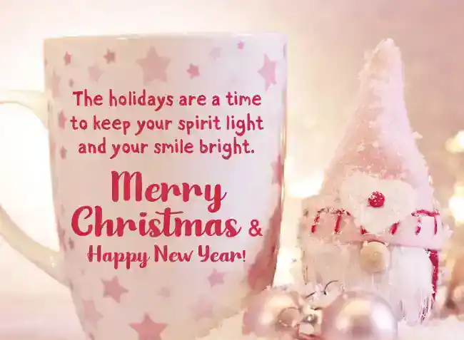 merry christmas and happy new year wishes