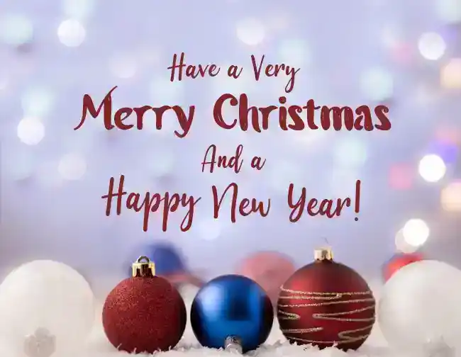 christmas and new year message