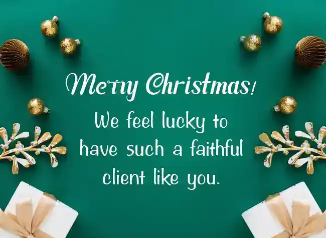 christmas wishes for clients