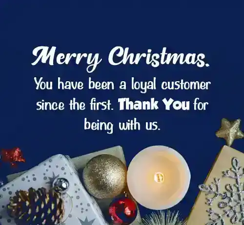 merry christmas wishes for customers