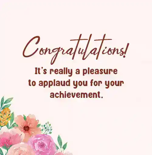 Congratulations for Promotion to Senior Colleague
