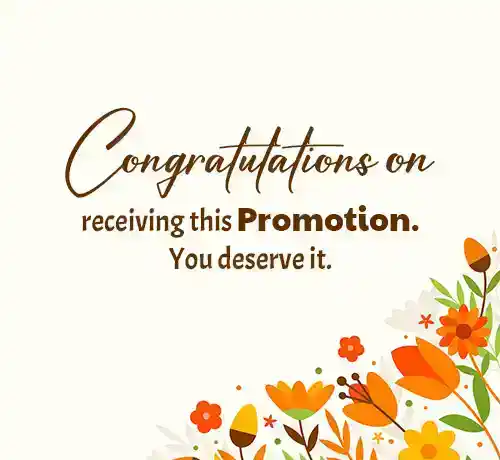 Colleague Promotion Wishes To Post on Social Apps