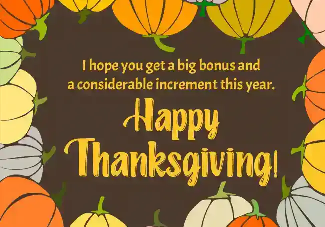 Thanksgiving Messages for Colleagues