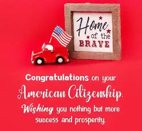 congratulations message for american citizenship