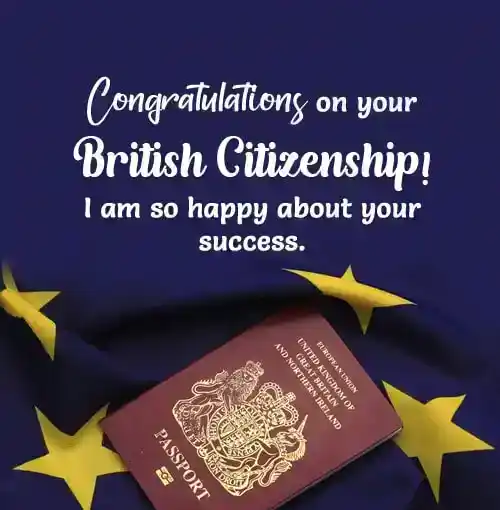 congratulations message for british citizenship