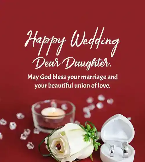 special words for a daughter getting married