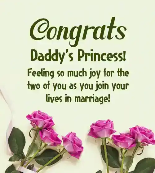 special words for daughter getting married