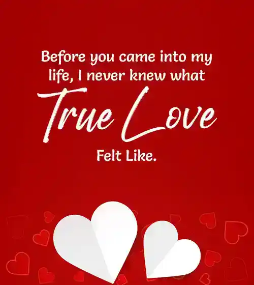 true love messages for girlfriend