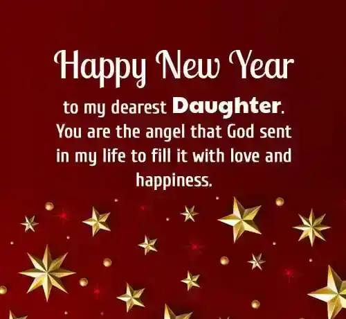 happy new year message for daughter