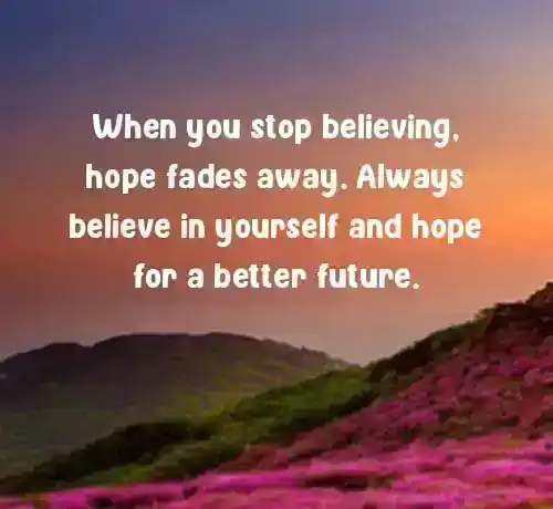 message of hope