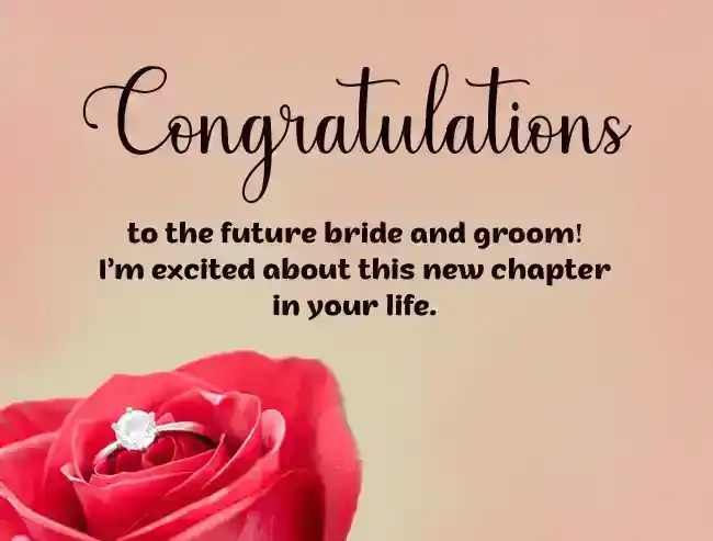 Engagement Congratulation Message for Sister