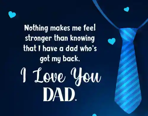 emotional message for father
