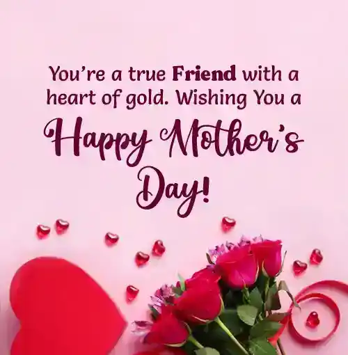 mothers day message to a friend