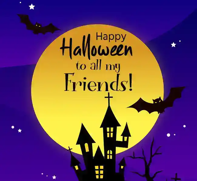 Halloween karty pro přítele a nejlepšího přítele