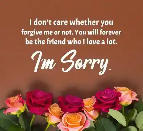 sorry quotes for best friend